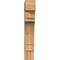 Ekena Millwork Merced Block Rough Sawn Bracket, Western Red Cedar, 4"W x 16"D x 24"H BKT04X16X24MRC05RWR - alternate 4